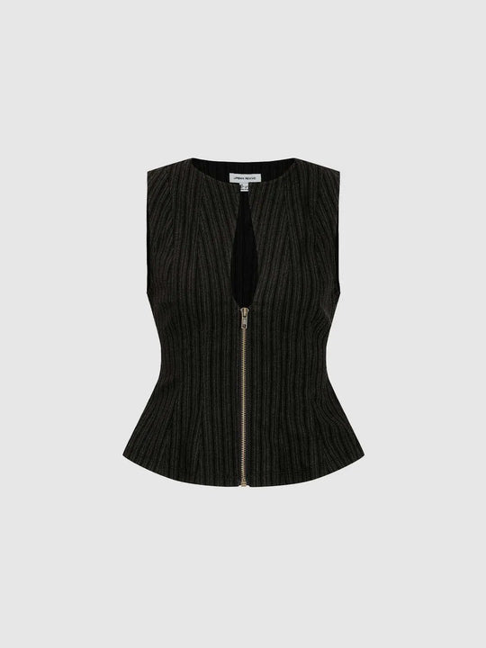 Zip Front Shirt