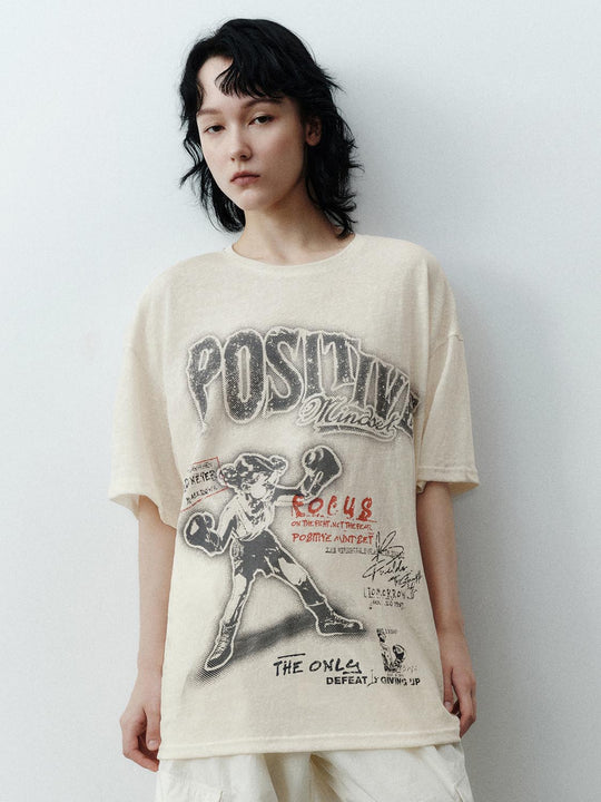 T-shirt a maniche corte stampate