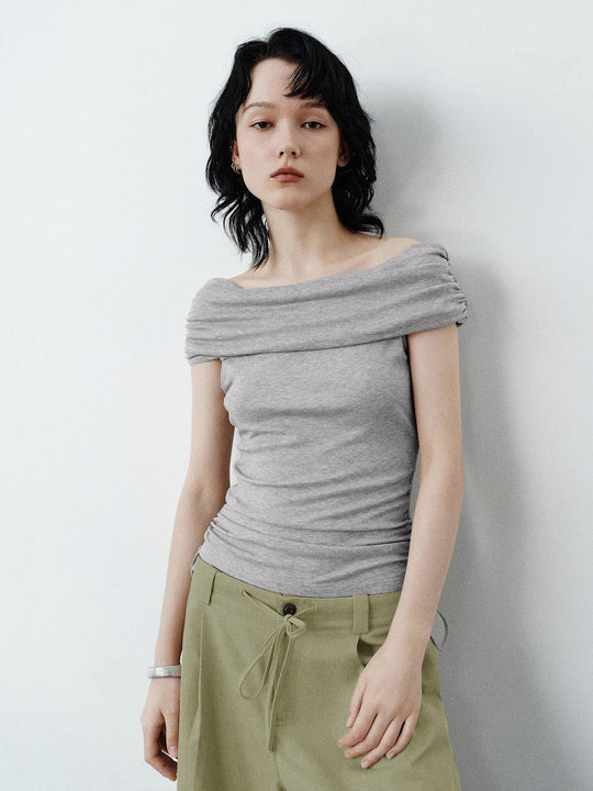 T-shirts à épaules dénudées