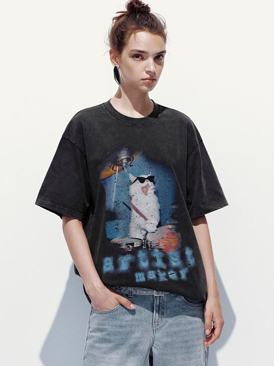 T-shirts imprimés coupe ample