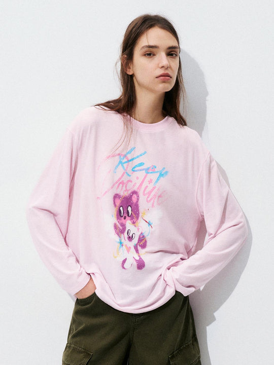 T-shirts à manches longues imprimés