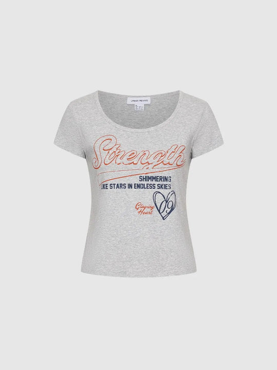Cotton Medium Stretch Graphic Print T-Shirts