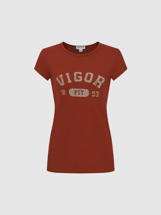 Cotton Distressed Graphic Print T-Shirts
