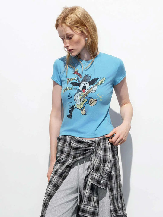 Slight Stretch Slim-Fit T-Shirt