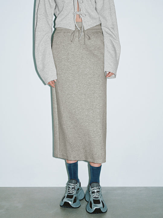 Jupes droites à cordon de serrage