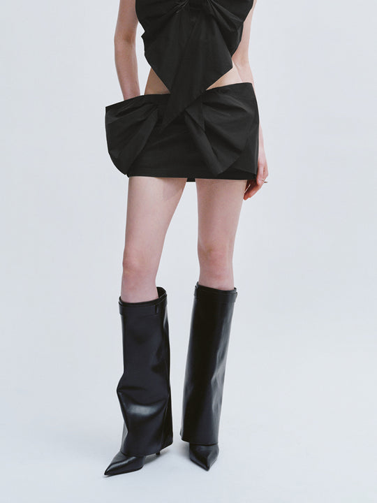 Schleifen-Dekor Gerade Röcke