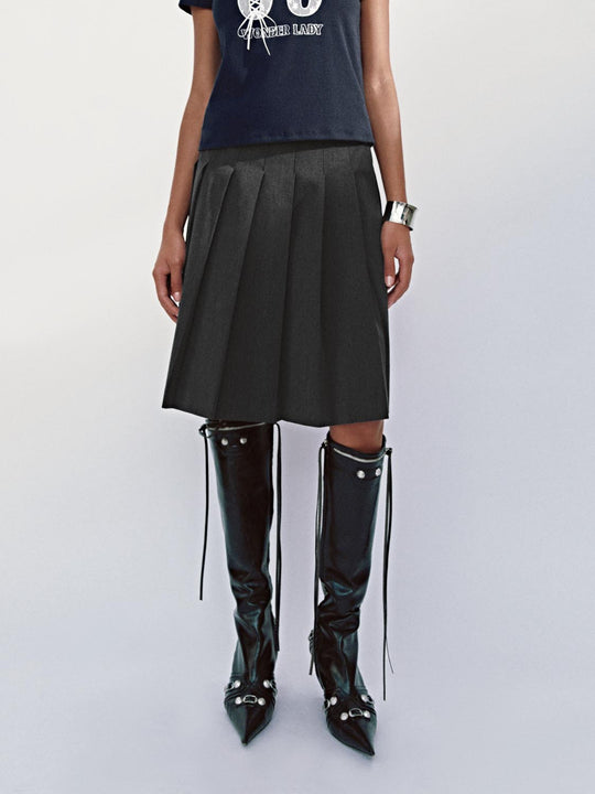 Plissierte Maxiröcke