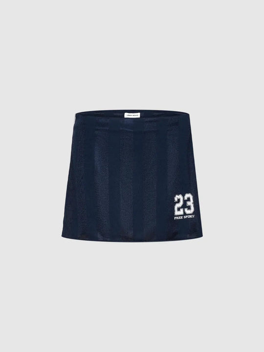 A-line Skirt With Number Print