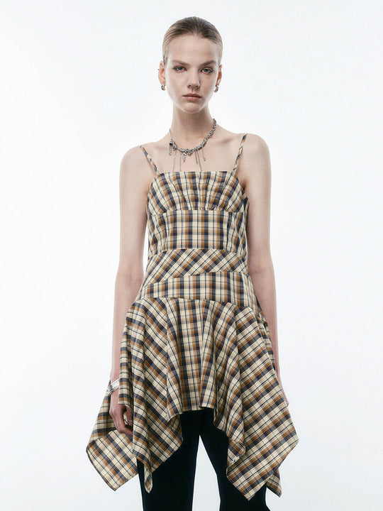 Cami Plaid A-Line Dresses