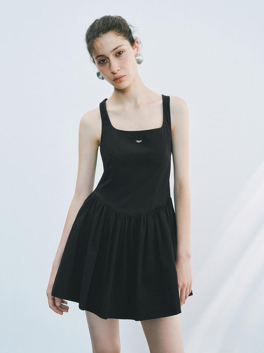 Sleeveless A-Line Mini Dresses