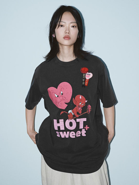 Printed Crew Neck T-Shirts