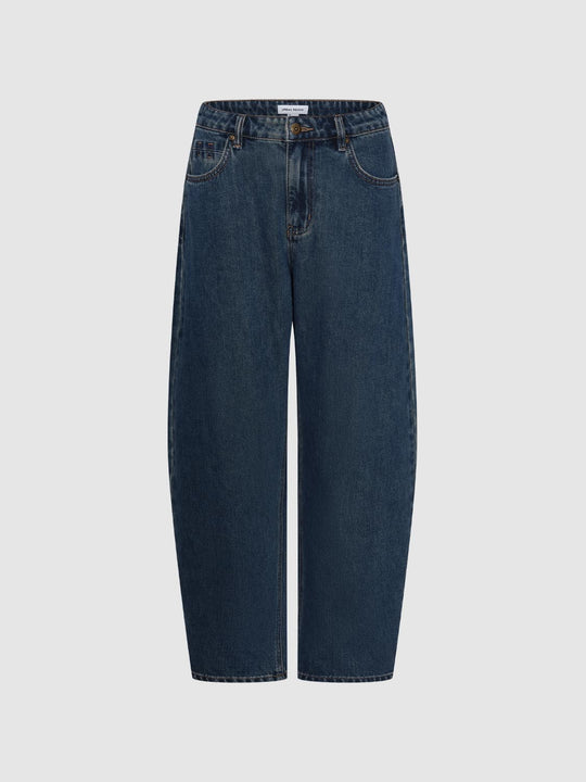 Jeans a gamba stretta carota