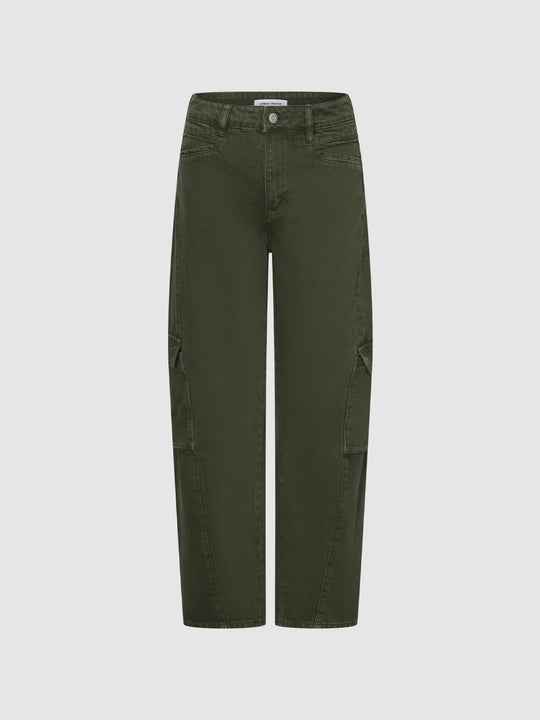 Jeans a gamba dritta con cuciture