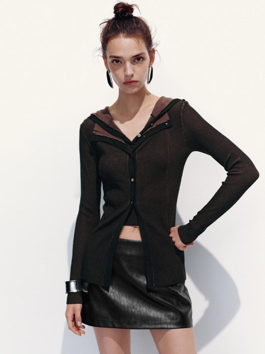 Camisetas de punto con botones