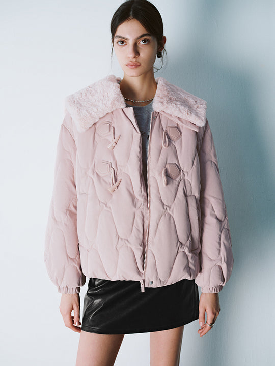 Manteaux matelassés à revers