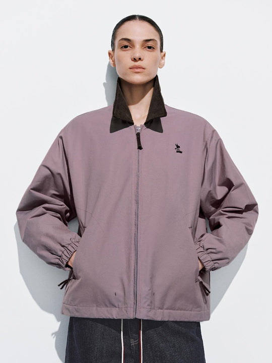 Bomberjacken mit Kragen