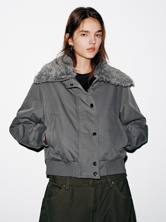 Large Collar Padded Jackets