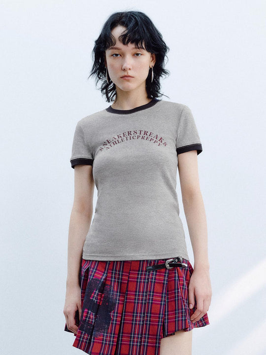 Camisetas de manga corta impresas