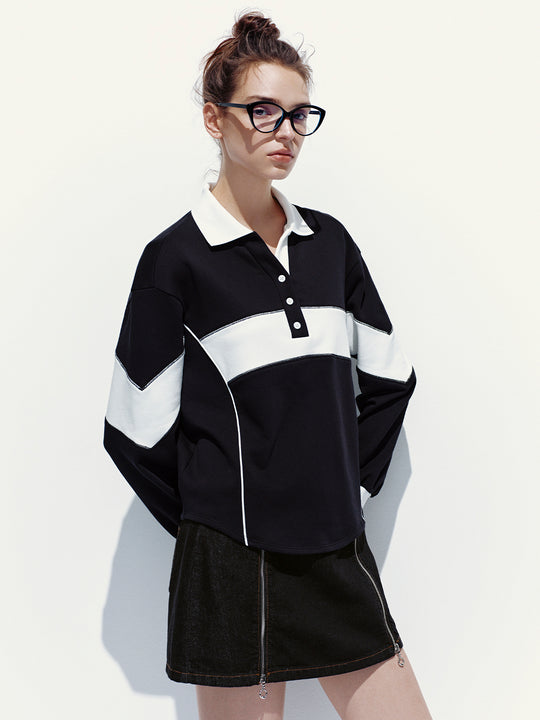 Felpe a blocchi di colore