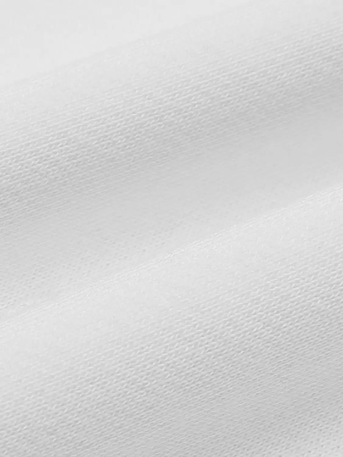2-In-1 Off Shoulder Long Sleeve Ribbed Hem Sweatshirt in white by Urban Revivo Fashion