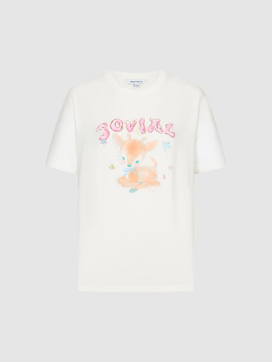 Printed Crew Neck T-Shirts