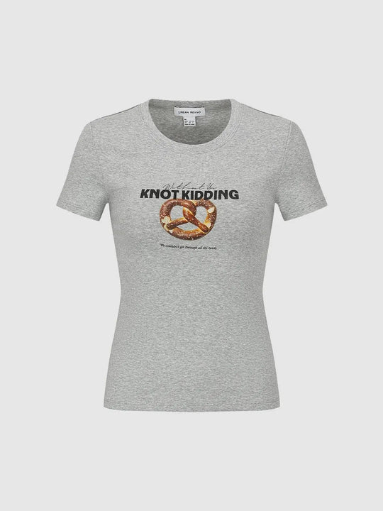 Short Sleeve Crew Neck Cotton T-shirt
