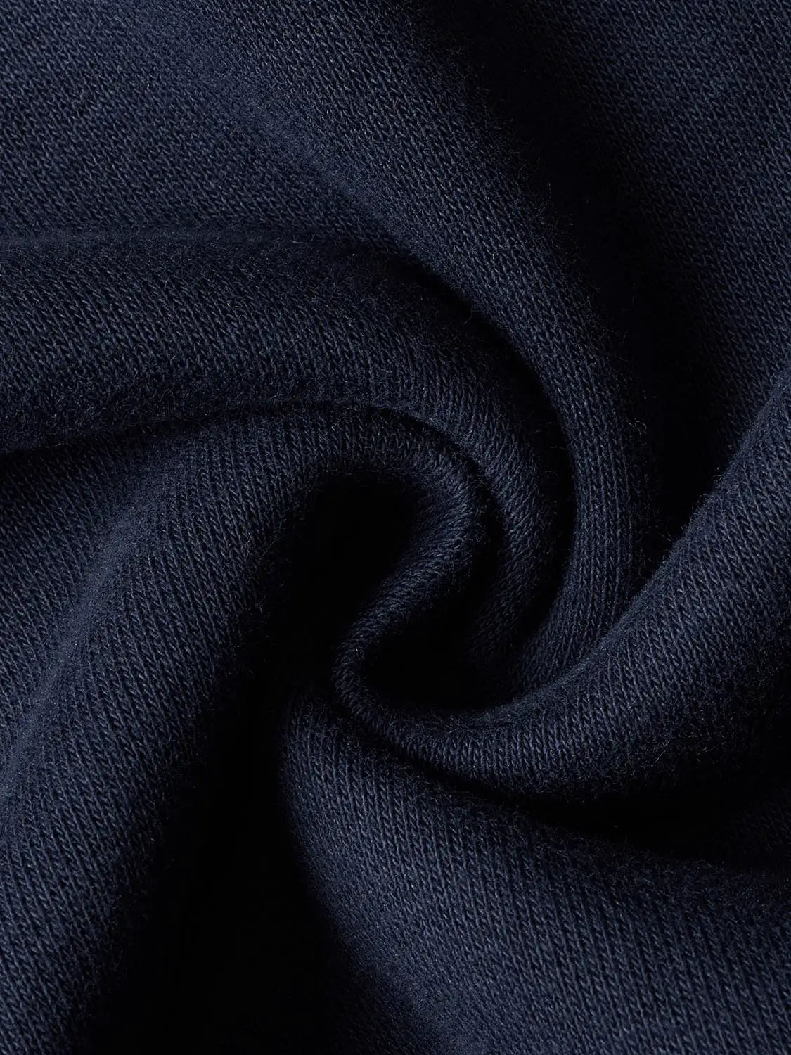 Sweatshirt navy knit fabric close-up Urban Revivo Fashion