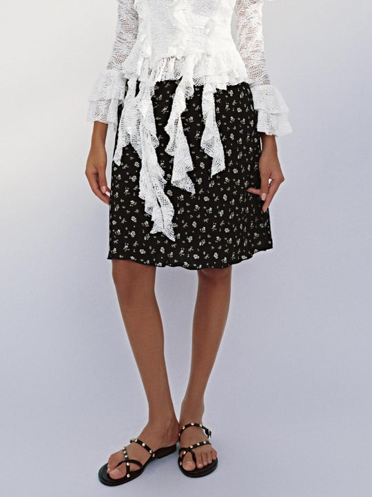 Florale A-Linien-Röcke