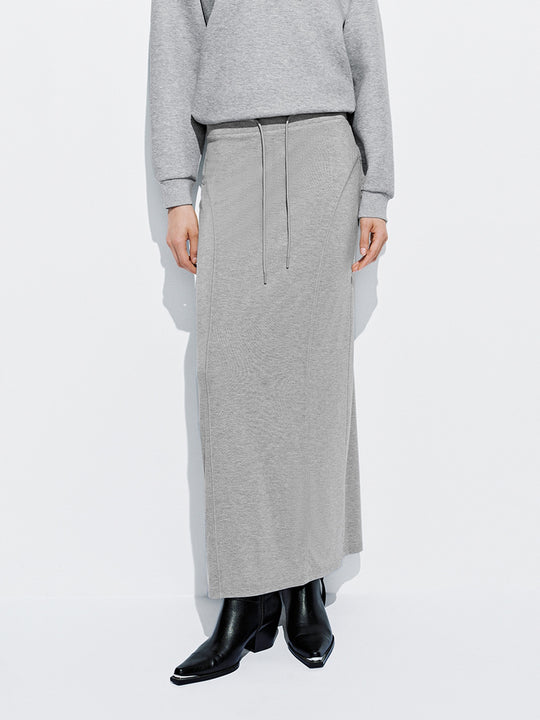 Faldas largas rectas