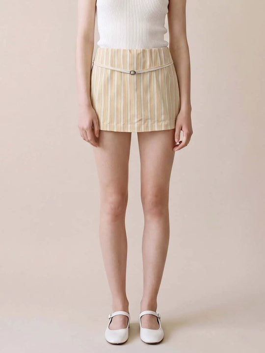 Lined Shell A-Line With Medium-Thickness And Durable Structural Details Skirt