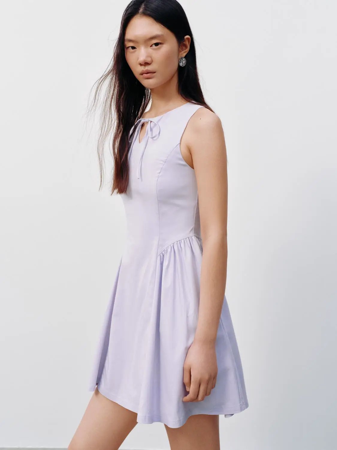 Sleeveless A-Line Midi Dresses by Urban Revivo Fashion