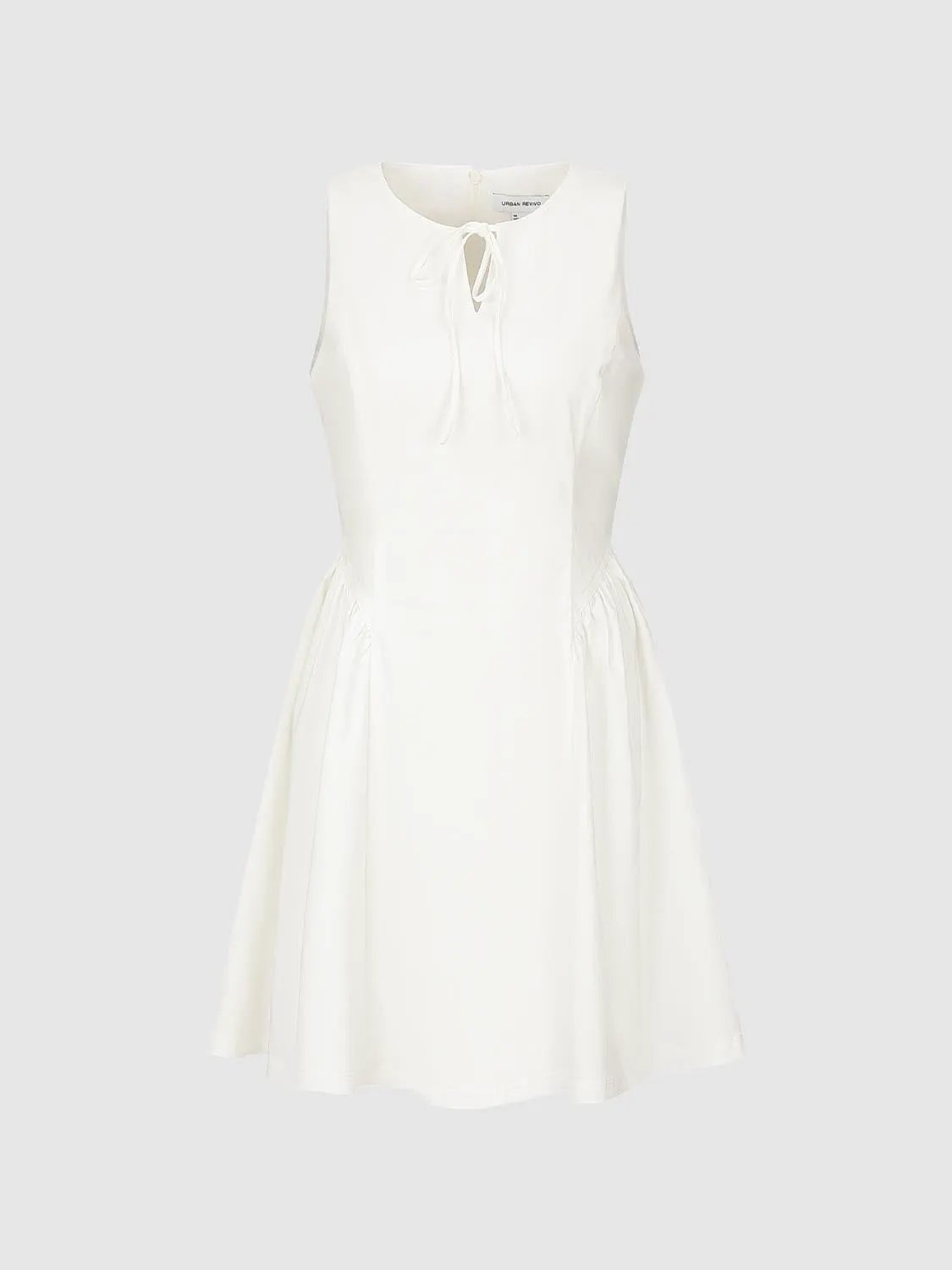 Sleeveless A-Line Midi Dresses by Urban Revivo Fashion