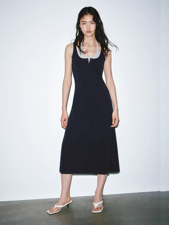 2 In 1 Strappy A Line Midi Dresses For All Occasions