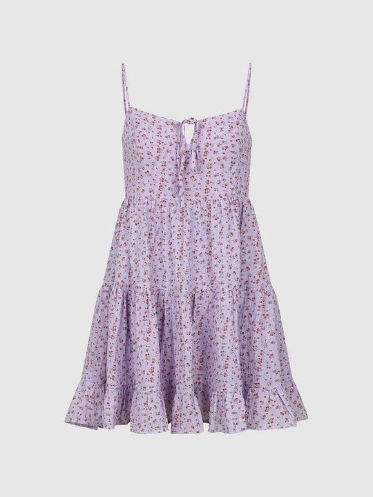 A-Line Silhouette Lined With Medium Thickness And Slight Stretch Dress
