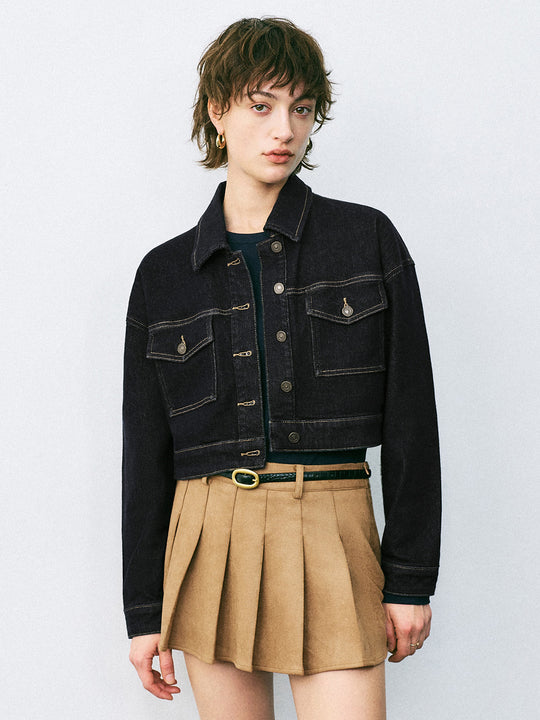 Giacche di jeans con bottoni