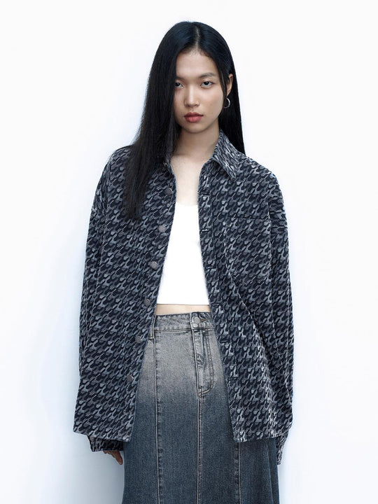 Camisas de mezclilla estampadas