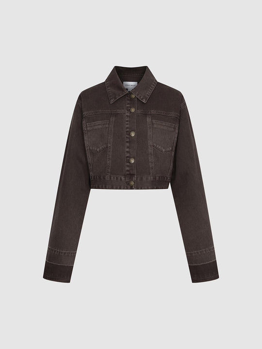 Vestes en jean courtes