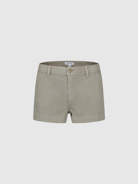 Cotton 88% Slight Stretch Pocketbag Shorts