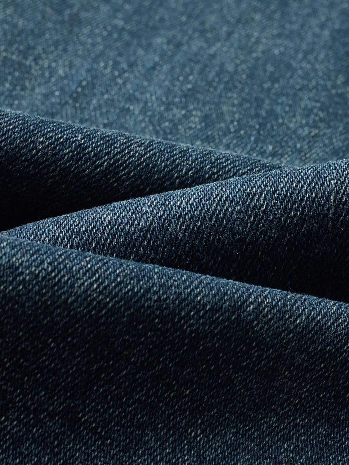 Jeans blue denim fabric close-up texture, Urban Revivo Fashion