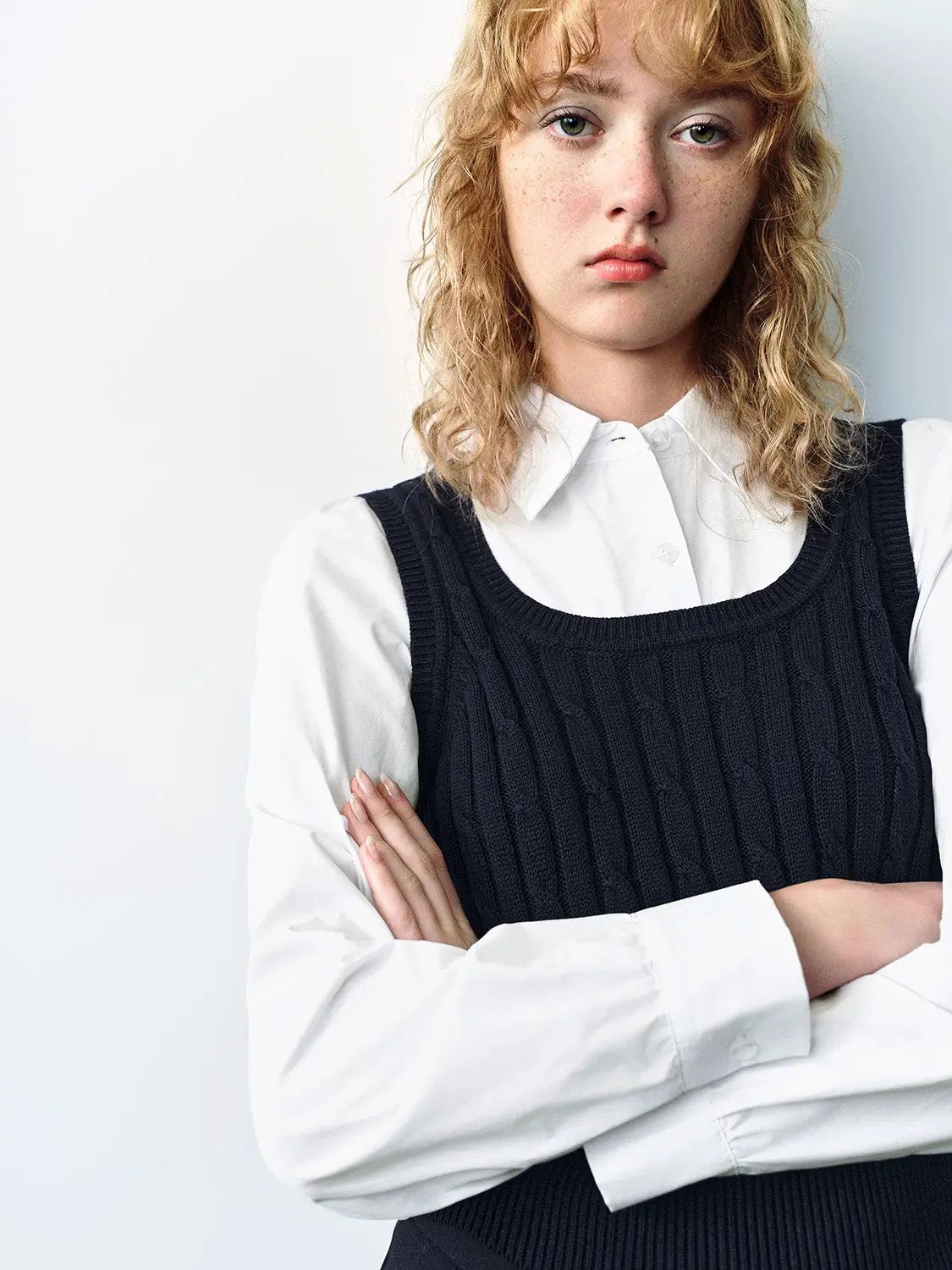 2 In 1 Knitted T-Shirt by Urban Revivo Fashion