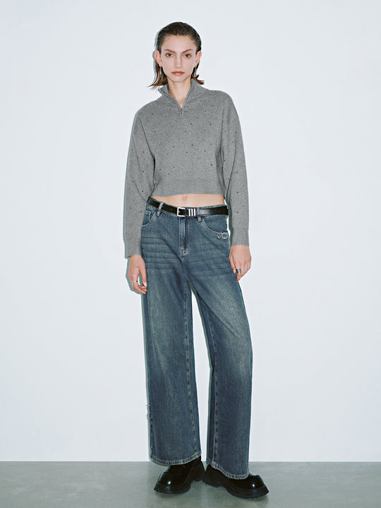 T-shirts tricotés à manches longues