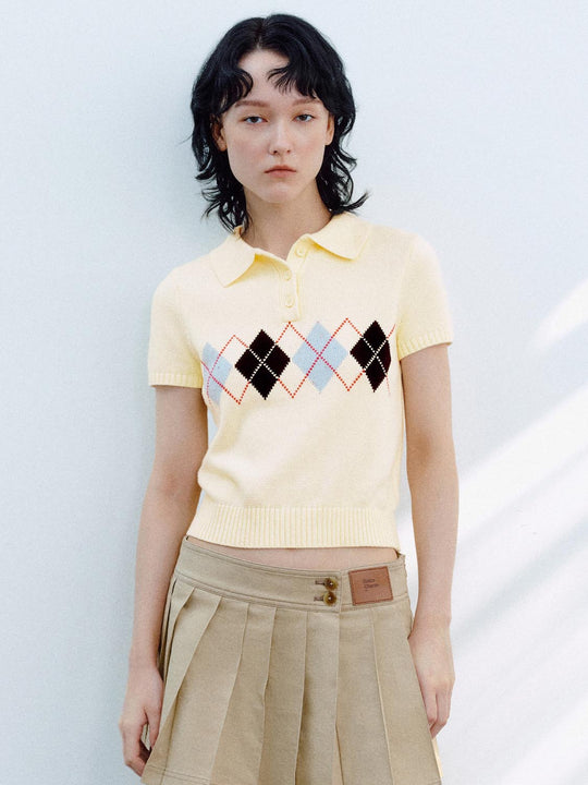 T-shirts à manches courtes en tricot